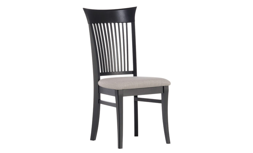 Royal Blue Slat-Back Dining Chair